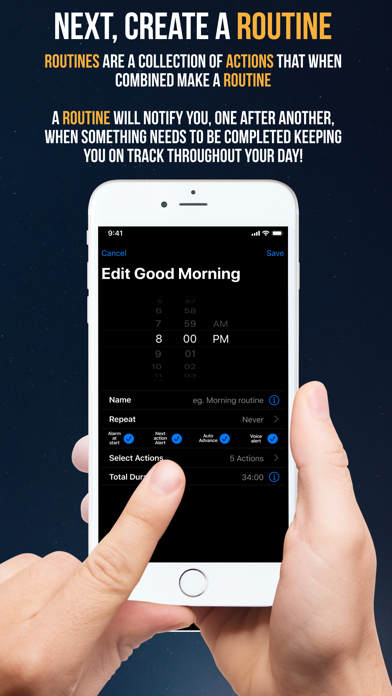 Screenshot #3 pour Routine Me - Daily Habits