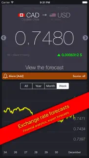 getrate currency exchange rate iphone screenshot 2