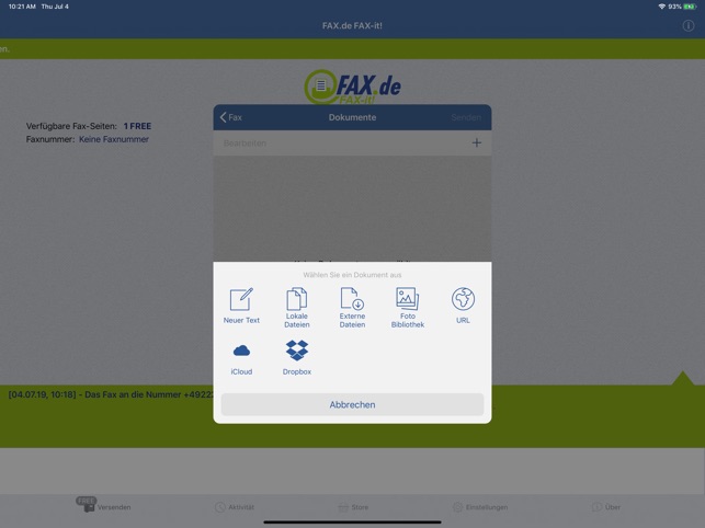 Fax De Fax It Im App Store
