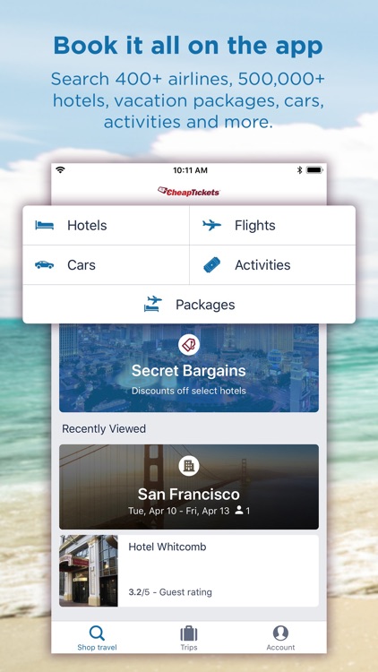 CheapTickets Hotels & Flights