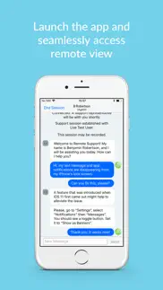 gotoassist support - customer iphone screenshot 3