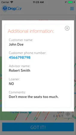 Mobility Cloud Driver screenshot 3