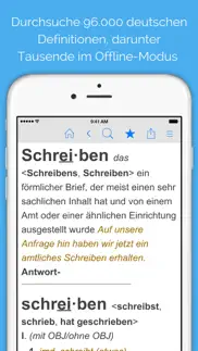 deutsch wörterbuch & thesaurus iphone screenshot 1