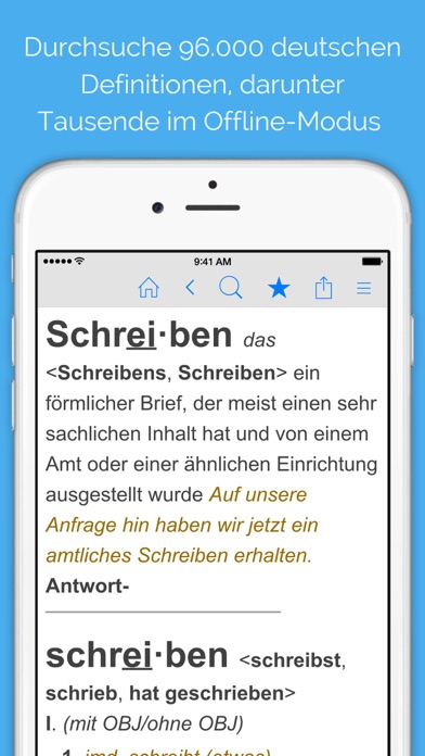 Deutsch Wörterbuch & Thesaurusのおすすめ画像1