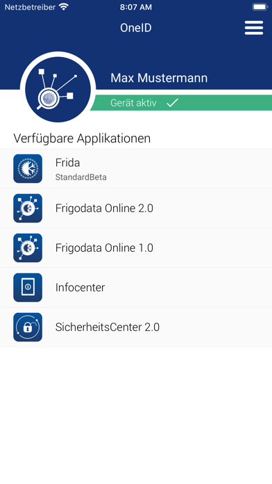 Screenshot #1 pour Wurm OneID