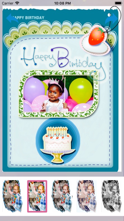 Make Birthday Frame screenshot-3