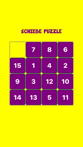 Game screenshot Schiebe Puzzle 1-15 apk
