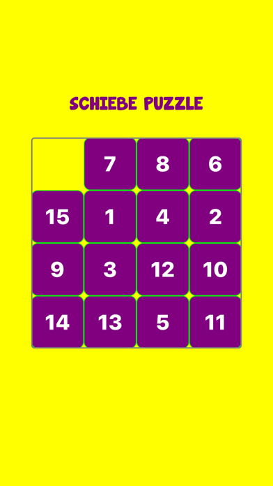 Screenshot #2 pour Schiebe Puzzle 1-15