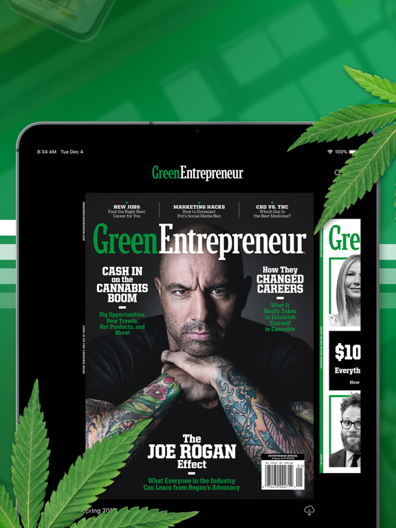 Green Entrepreneur iPad screenshot 4 - Business app