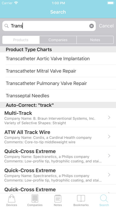 CIT Europe Device Guide Screenshot