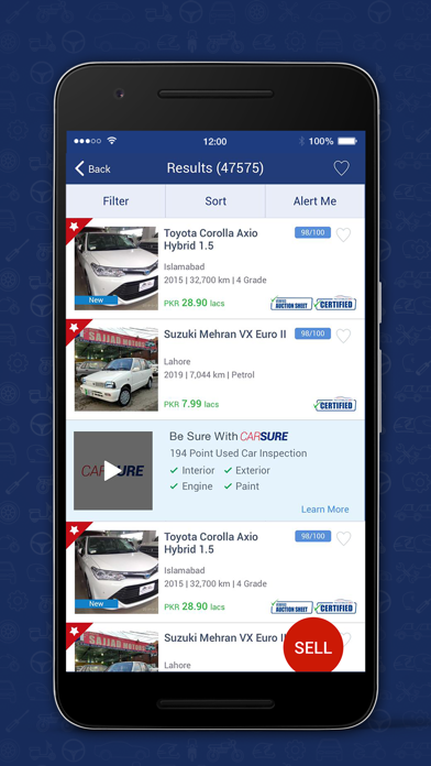 PakWheels Dealers Screenshot