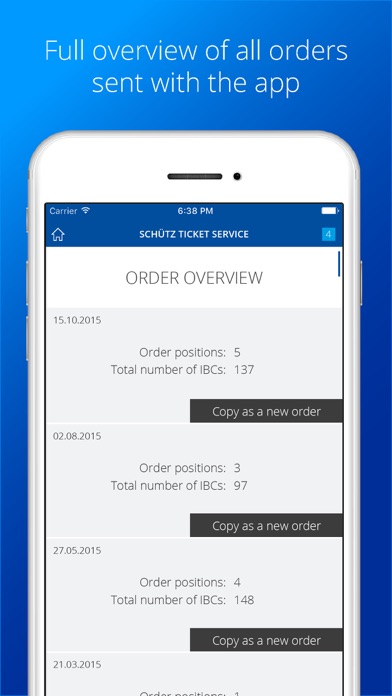 Schütz Ticket Service Screenshot