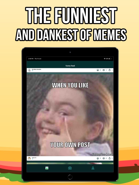 Funny Feed: Meme Generator App screenshot 2