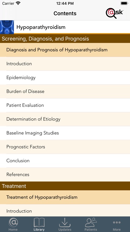 Hypoparathyroidism @PoC