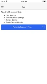 popcorn remote iphone screenshot 1