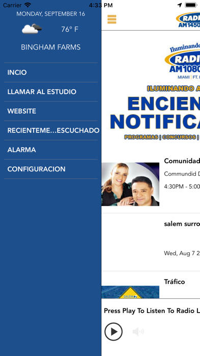 Screenshot #2 pour Radio Luz Miami