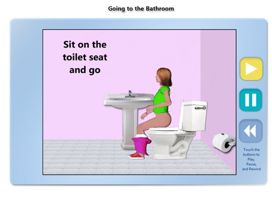 Screenshot #5 pour Toileting: Female Child
