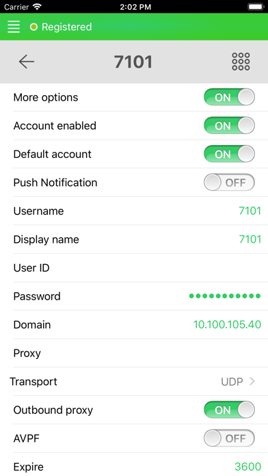 App screenshot