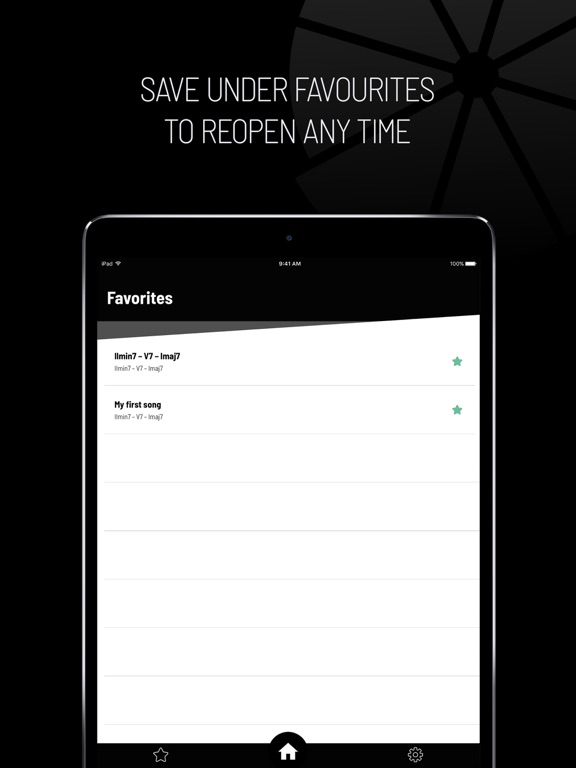 Chordmill: Play Along Music iPad screenshot 5 - Music app