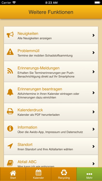 Landkreis Kelheim Abfall-App screenshot-5