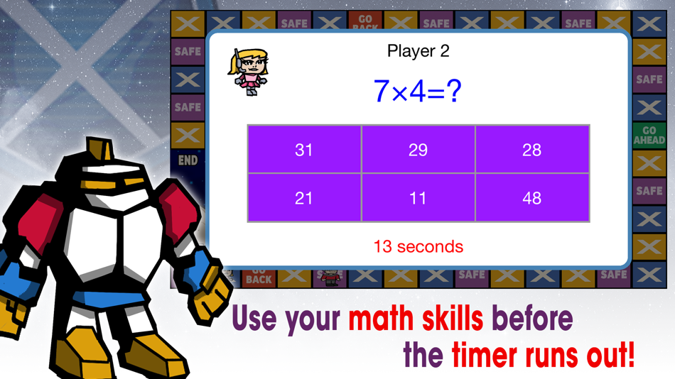 #2. Multiplication Universe (iOS) 由: Danial Islam