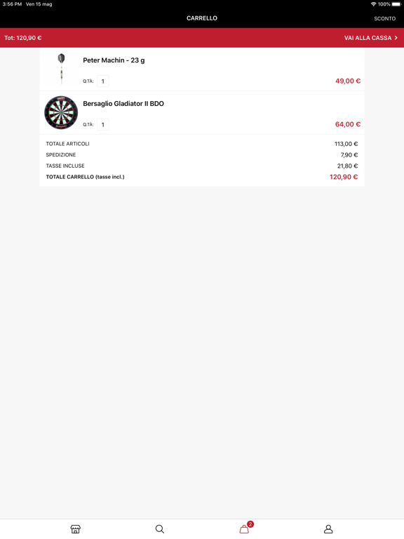 Triplo20 iPad screenshot