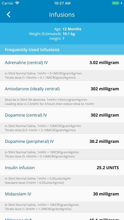 Paediatric Emergency Tools screenshot-4