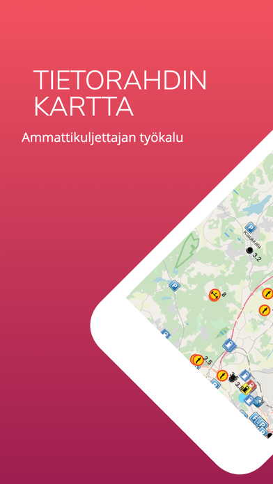 Tietorahdin kartta Screenshot