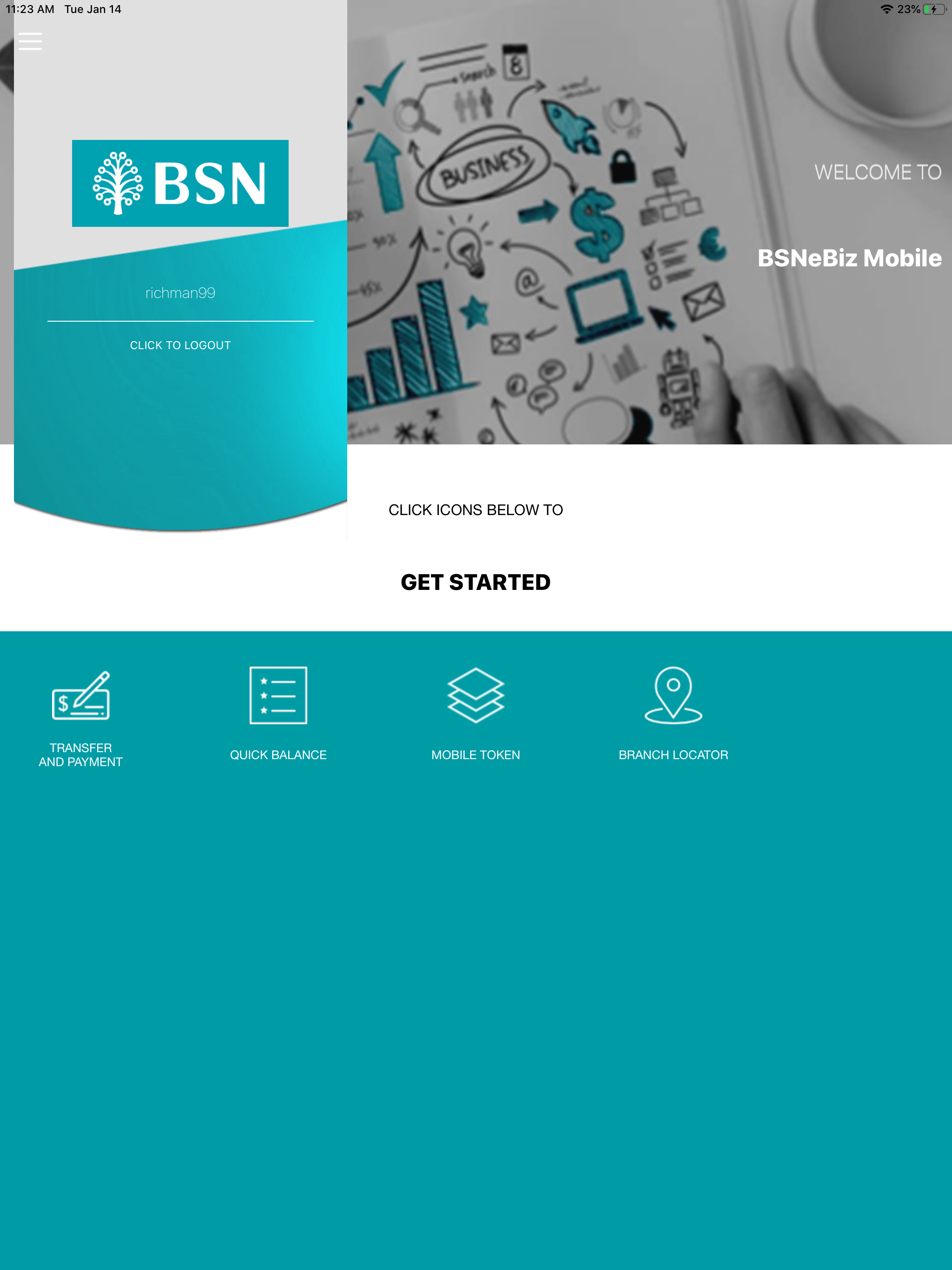BSNeBiz Mobile- Corporate User screenshot 9