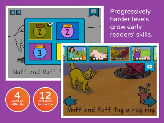Bob Books Reading Magic Lite iPad screenshot 4 - Education app