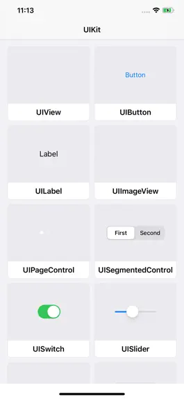 Game screenshot UIKitViewer apk
