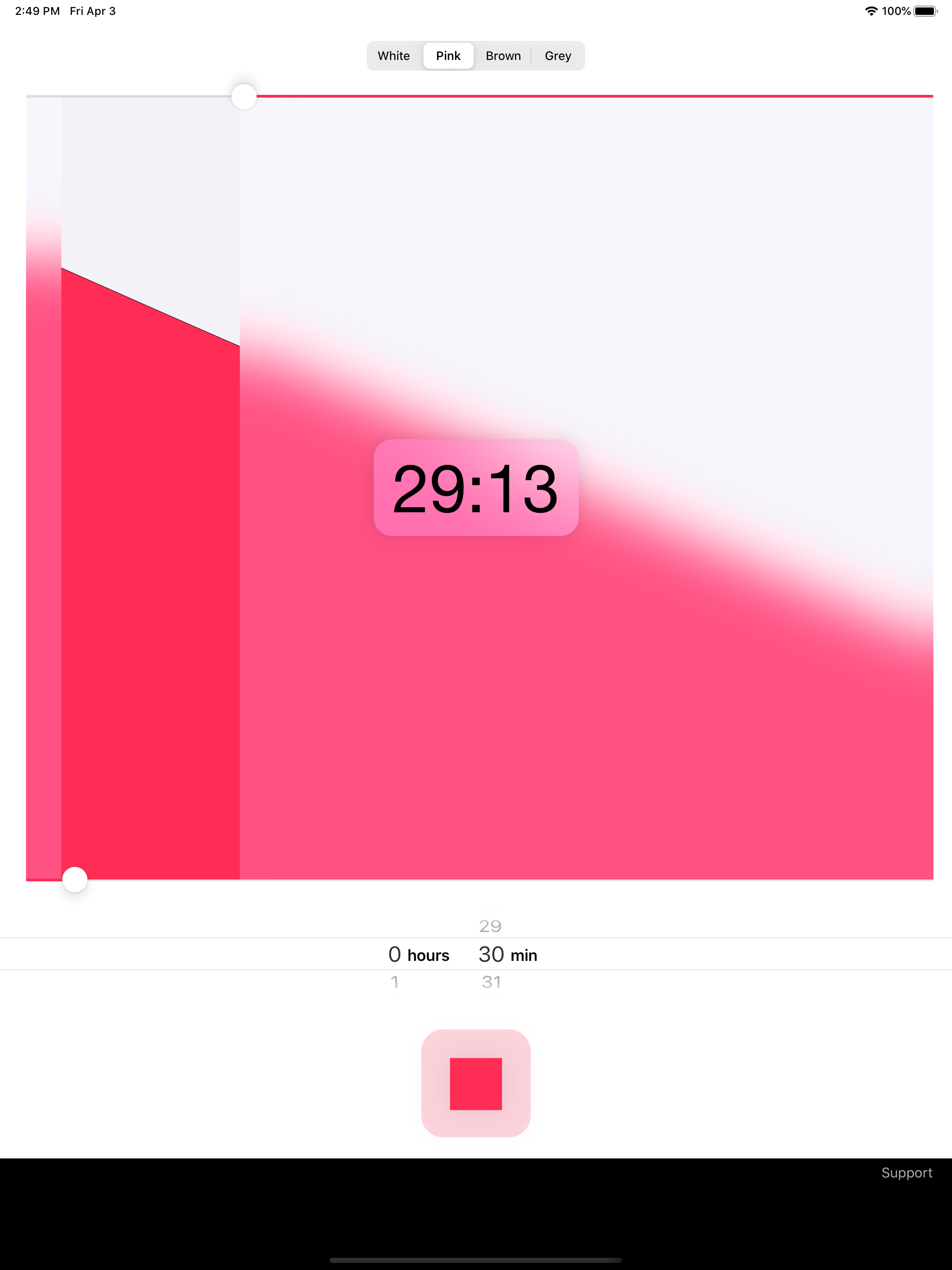 White Noise Sleep Timer