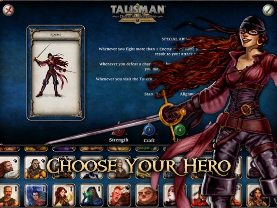 Talisman: Digital Edition iPad app afbeelding 2