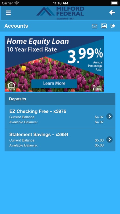 Milford Federal Mobile Banking