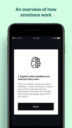 Captura de pantalla de Emotions Dictionary en iPhone 2