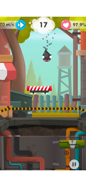 Fly or Die: funny droplets on the App Store