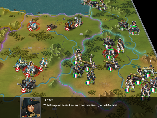 European War 6: 1804 iPad app afbeelding 5