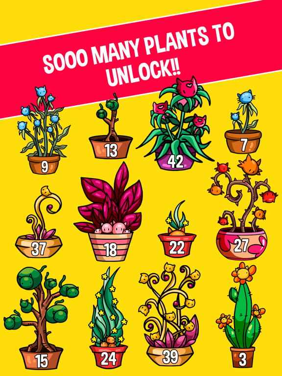 Kawaii Plants - Merge Tycoon iPad screenshot