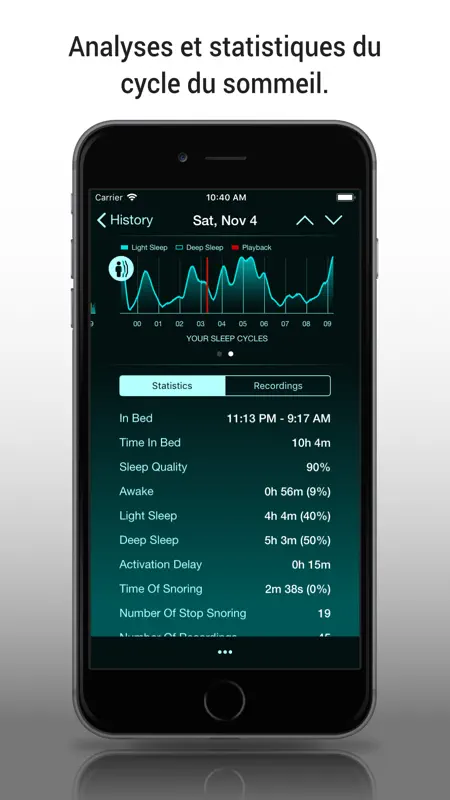 Sleep Recorder Plus screenshot 3 of 5