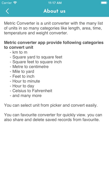 Simple Metric Converter screenshot-8