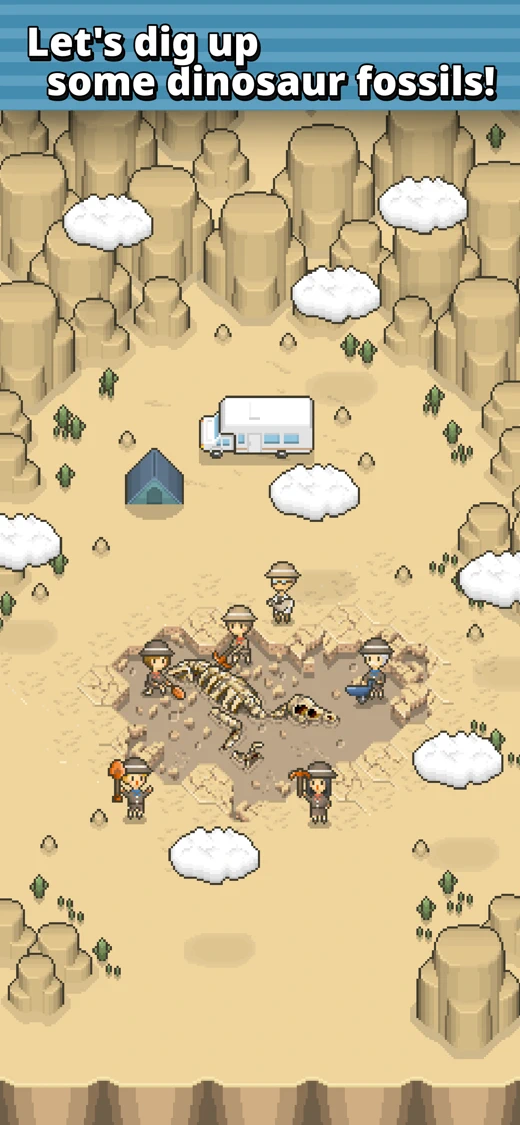 TAP! DIG! MY MUSEUM! screenshot 1