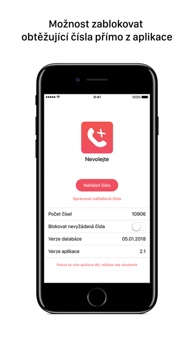 Nevolejte Screenshot