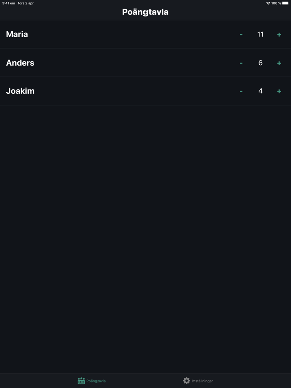 Screenshot #4 pour Scorekeeper