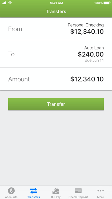 WESTconsin Credit Union Screenshot