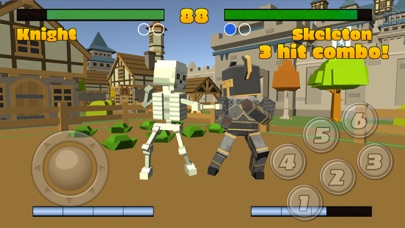 Screenshot #2 pour Pixel Fighting 3D