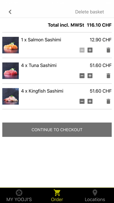 Yooji's Sushi Deli Screenshot