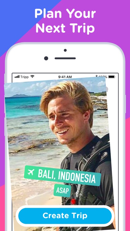 Tripp - Swipe to Travel