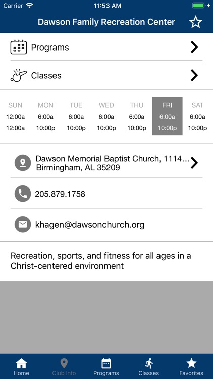 Dawson Recreation Ministry screenshot-4