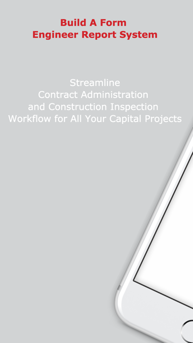 Build A Form iPhone screenshot 1 - Business app