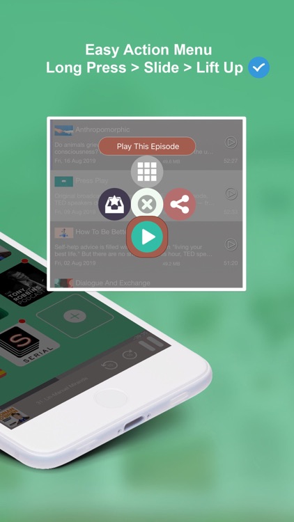 HiCast: RSS Podcast Player screenshot-3